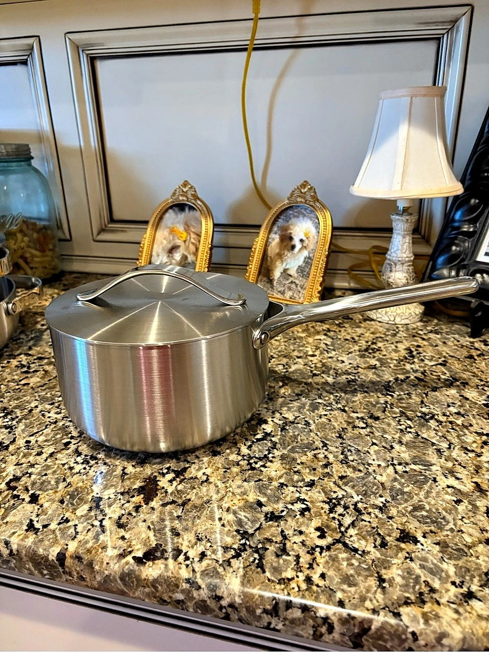 Caraway 3 Qt Sauce Pan Stainless Steel with Lid